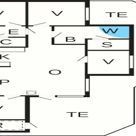 Holiday home 10 Person In B Rkop